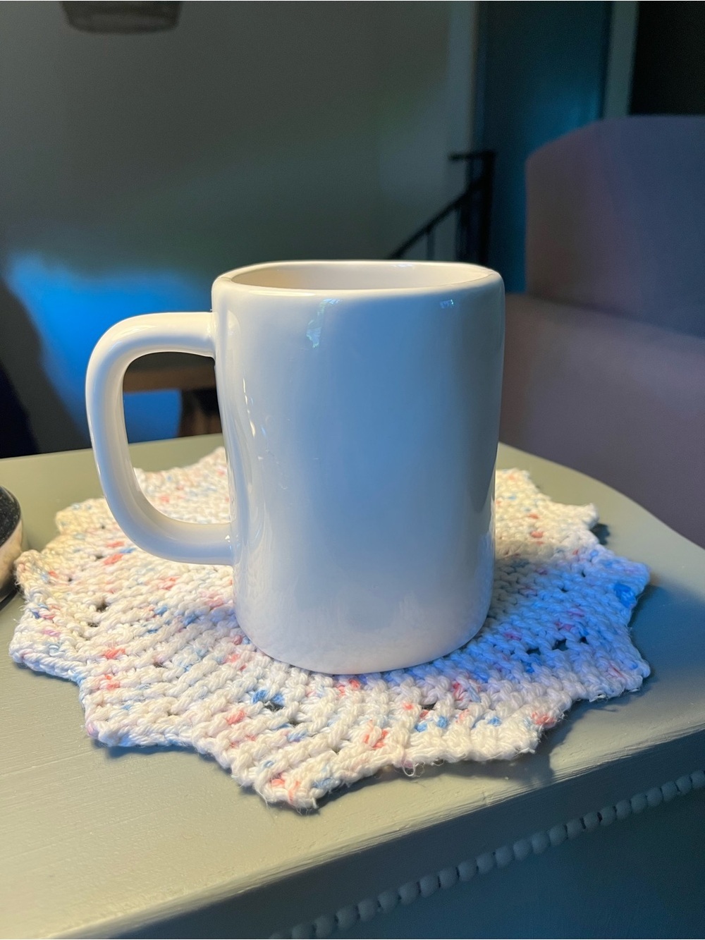 Patience. White Ceramic Mug - Home Dining by Rae Dunn - Picture 3 of 5